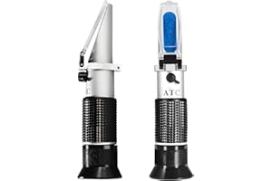 Antifreeze Refractometer,V-Resourcing Hand-Held Anti Freeze Tester for Car Coolant Adblue Antifreeze System, Glycol Propylene