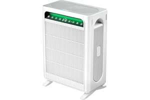 KNKA Air Purifier for Home Bedroom Large Room Up to 3,500 Ft², HEPA Air Cleaner with Washable Pre-Filter, AHAM VERIFIDE, AQI Display, ECO Mode, Pet Mode for Pets, Allergies, Dust, Pollen, APH4000