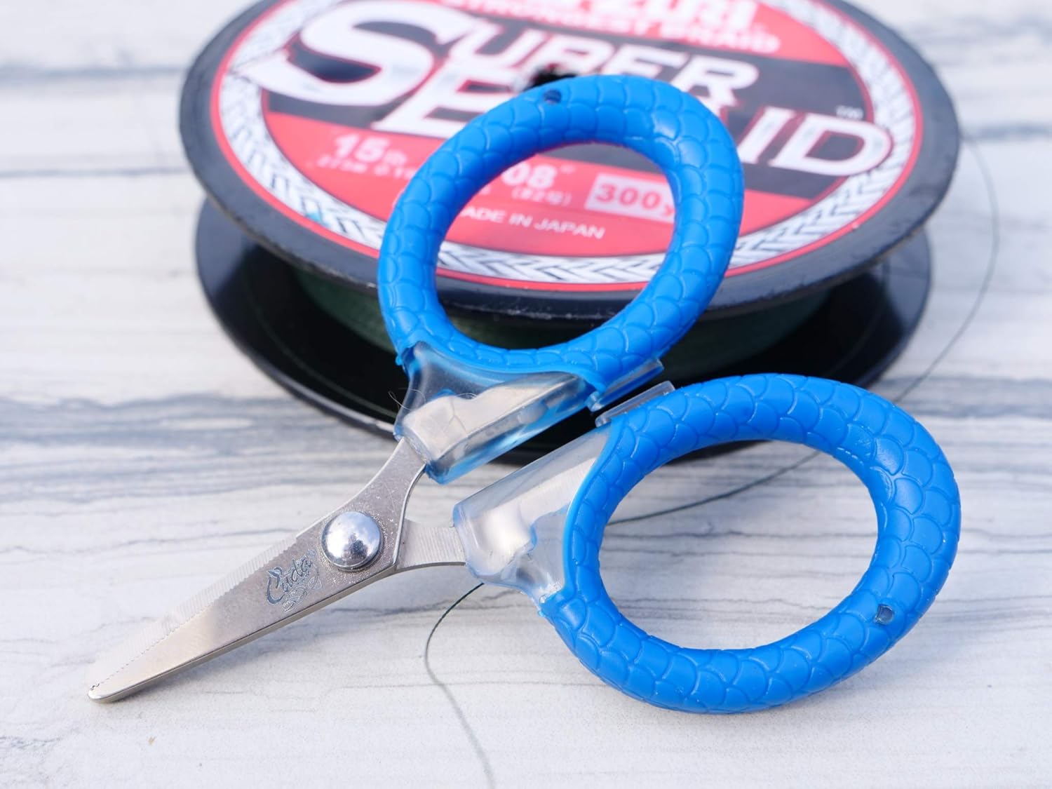 Cuda 3 Inch Titanium Bonded Micro Scissors Cuda Brand Fishing Products