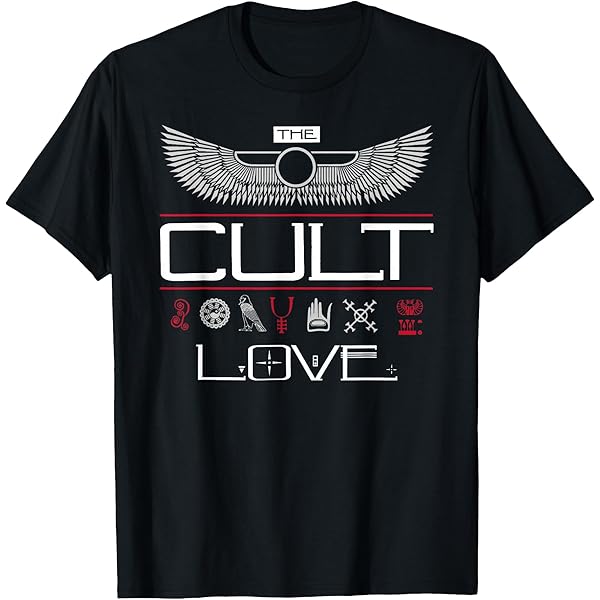 Amazon.com: The Cult Love Symbols T-Shirt : Clothing, Shoes & Jewelry