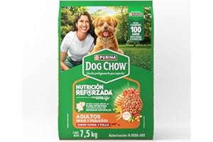 Purina Dog Chow Adulto Raza Mini y Pequeña Sabor Carne y Pollo 7.5Kg