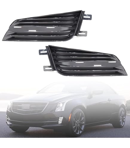 thumbnail image 2 of Gloss Black Front Upper Grille For 2015-2019 Cadillac ATS - Direct Fit Replacement 2 of 5
