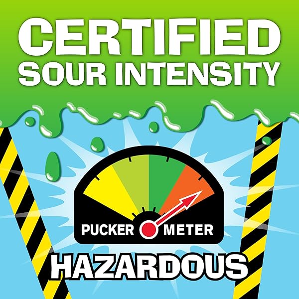 TOXIC WASTE – HAZARDOUSLY SOUR CANDY – 5 ASSORTED FLAVORS & 1 NEW MYSTERY FLAVOR – SPECIAL EDITION PURPLE, ORANGE, & GREEN DRUMS – 3-PACK
