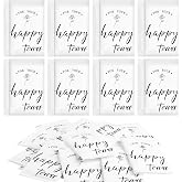 Ohuimrt Happy Tears Tissues for Wedding, 60 Packs, 3 Ply | Bulk for Guests, Individual Pocket Tissue Pack, For Welcome Favor Bag Wedding Gift