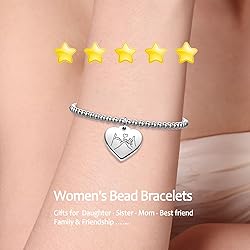 VIMIEW Pinkie Promise Heart Bracelet Adjustable