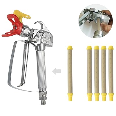 Buy Oiiki 5pcs Wagner Airless Spray Paint Gun Filter Replacement For 89324 Or 0089324 581 062 154675 0516732 Push On Type Titan Wagner Spraytech Filter For Airless Paint Spray Gun Yellow 100 Mesh Online In Indonesia B08hyvh7zm