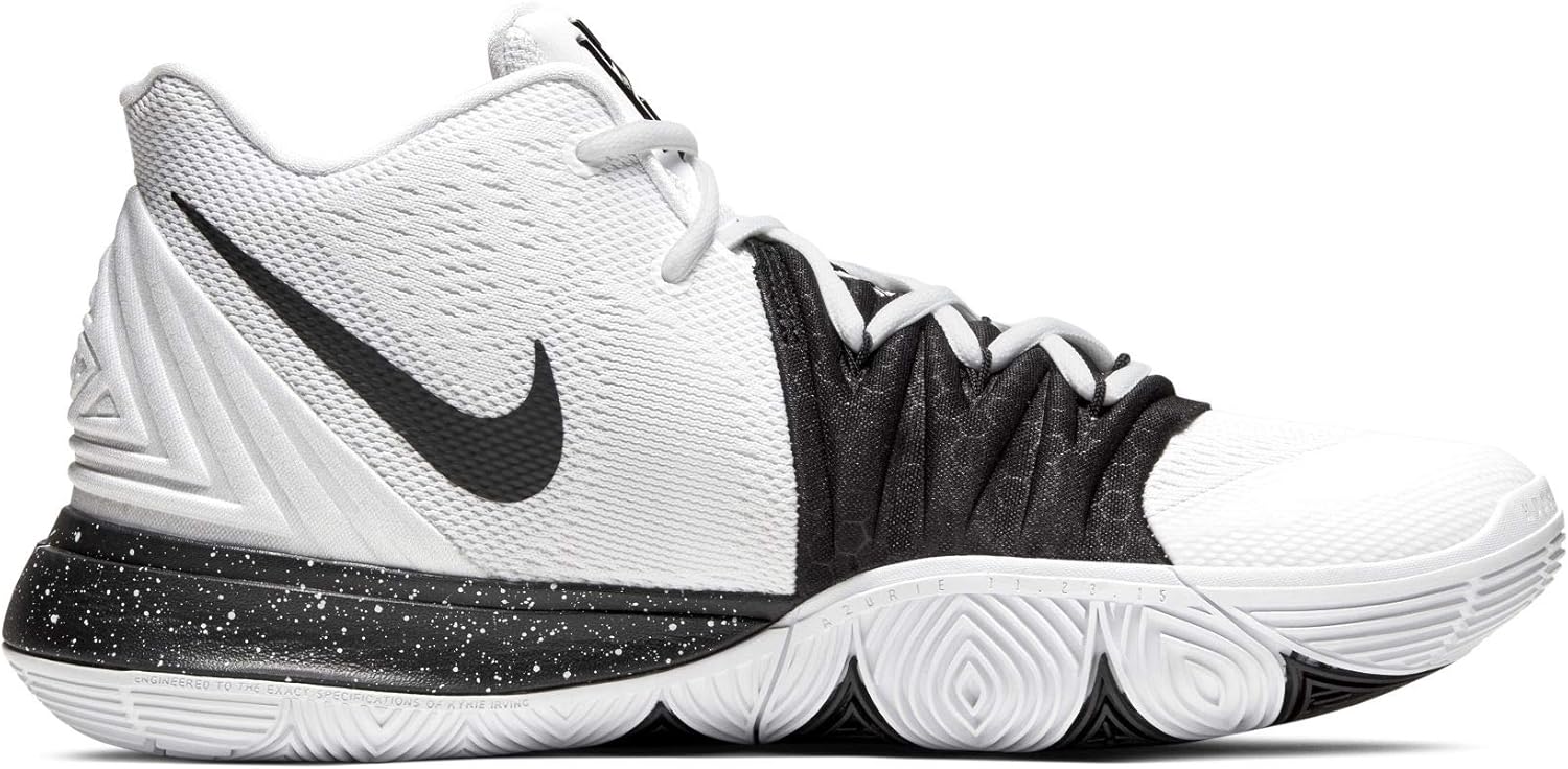 nike kyrie 5 white black