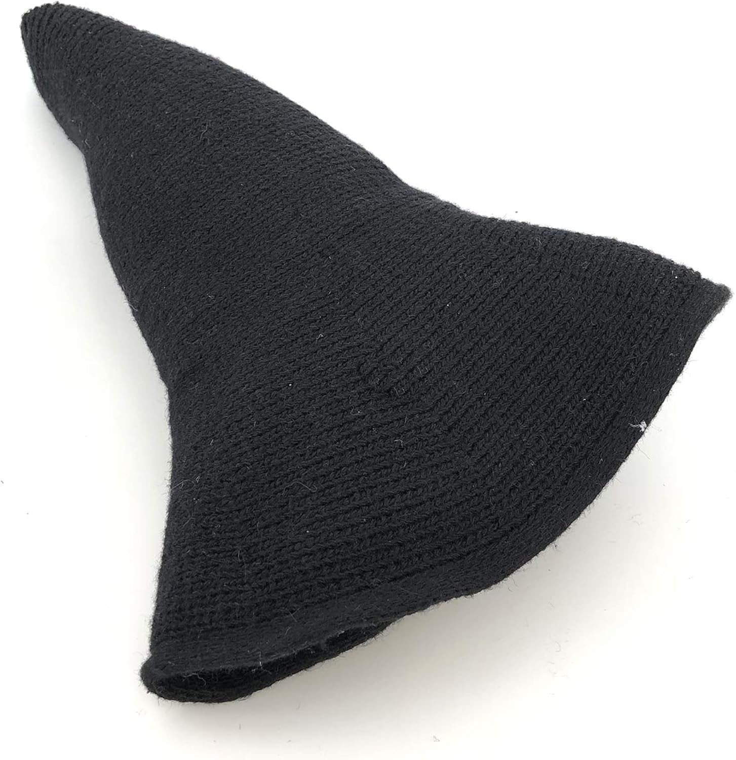 Kaariss Womens Witch Hat Knitted Wool Cap for Halloween Party Masquerade Cosplay Costume Accessory and Daily, Black at  Women’s Clothing store