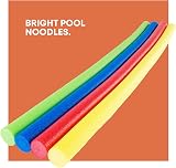 Hillington Set of 2 Flexible Pool Noodles Solid EPE Foam 1.5m view 3