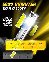 AUXITO 881 LED Fog Light Bulbs, 16,000LM 500% Super