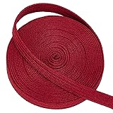 OLYCRAFT 5m/16.4 Feet Dark Red Ito Sageo Wrapping
