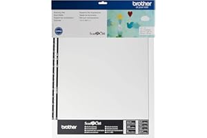 Brother ScanNCut Mat CAMATS12, 12" x 12" Scanning Mat, Non-Tack Mat to Scan Custom Designs, Accessory for ScanNCut Cutting Ma