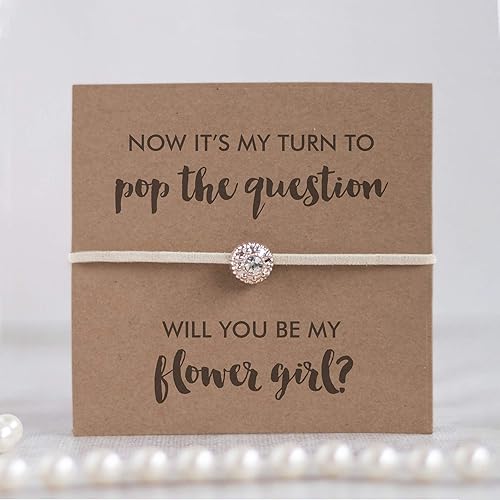 flower girl bracelet amazon