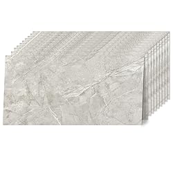 practicalWs 10pcs Marble Peel and Stick Tile for