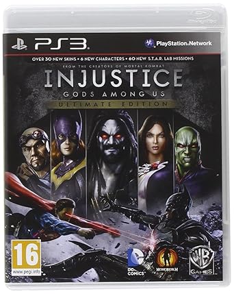 Amazon Com Injustice Gods Among Us Ultimate Edition Ps3 Uk Import Region Free Video Games