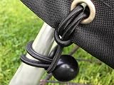 Bosmere Furniture Cover Bungee Ties Pack of 10 Black A510 Elasticated Ball End view 2
