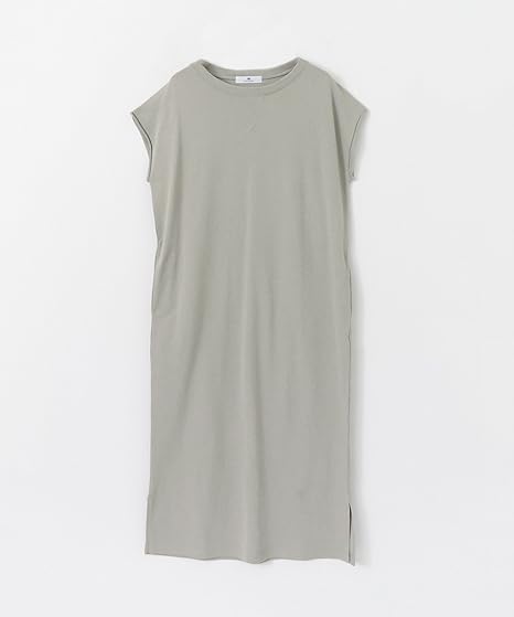 Amazon Co Jp サニーレーベル ワンピース ドレス サマースウェットロングワンピース レディース グレー Free 服 ファッション小物