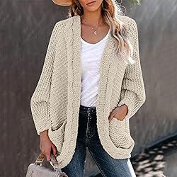ADJHDFH Cardigan Sweaters For Women Lightweight