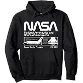 Nasa Inspiration Collection &ndash; Space Shuttle Program White Pullover Hoodie