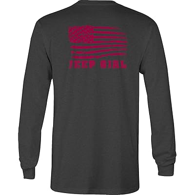 Jeep Girl Long Sleeve T-Shirt: American Flag Design Nigeria Ubuy