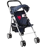 My First Doll Stroller Denim for Baby Doll