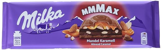 Milka Mandel Karamell Zartschmelzende Milka Vollmilchschokolade