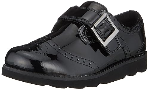 clarks crown pride black patent