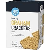Amazon Brand - Happy Belly Honey Graham Crackers, 28.8 Ounce