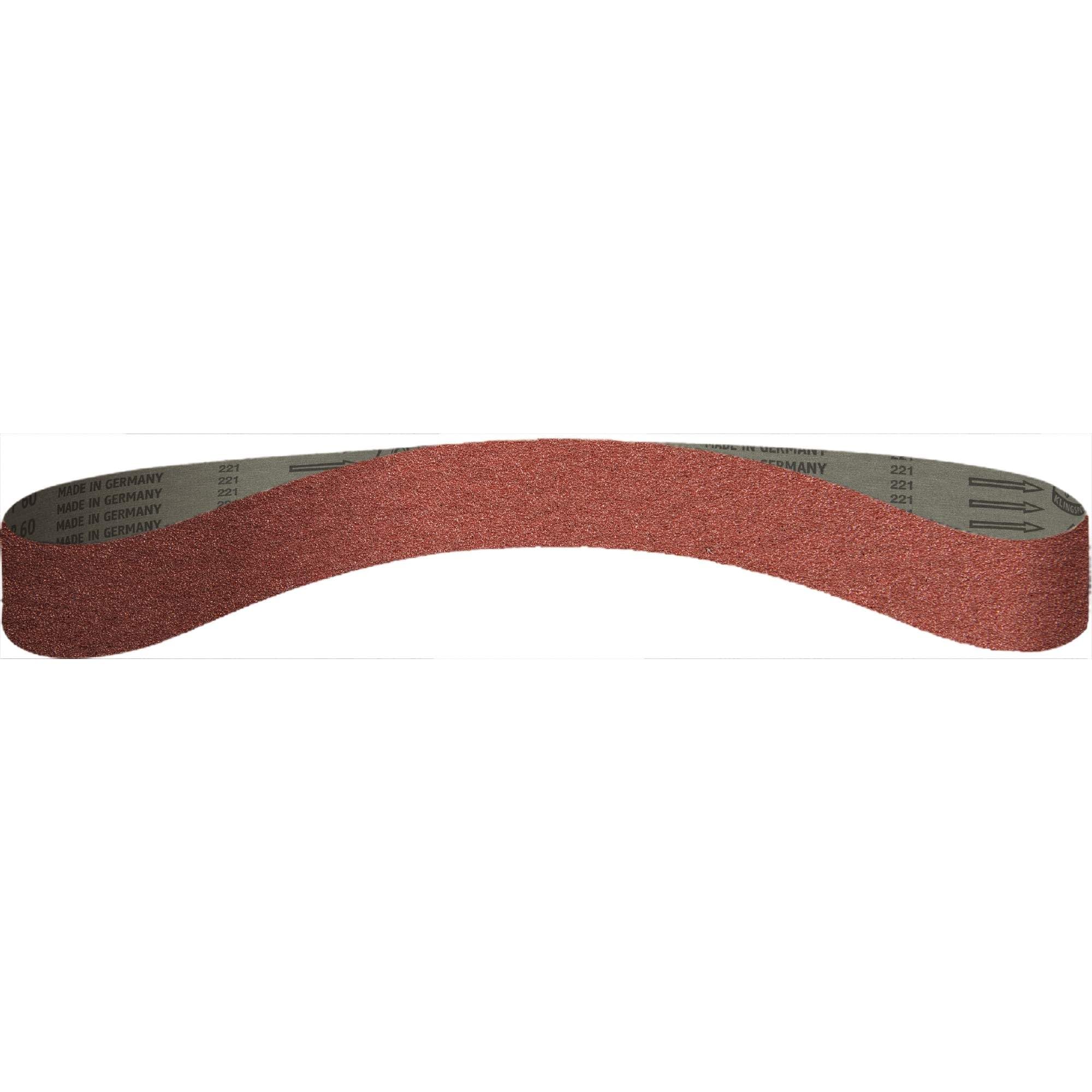 Klingspor CS 310 XF 73099 Sanding File Belt with Fabric Backing, 13 x 455, Packaging Unit 25 Grain 60