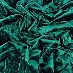 Ice Fabrics Stretch Crushed Velvet Fabric by The