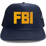 GEANBAYE 100% Cotton FBI Hats 