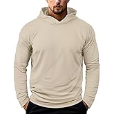 Zengjo Mens Pullover Hoodie Athletic Lightweight Hooded Workout Sweatshirt Moisture Wicking