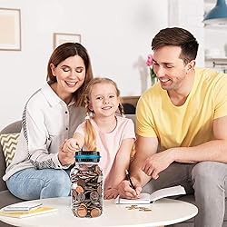 Digital Counting Money Jar, Digital Coin Counter