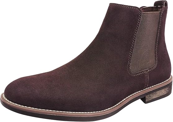 bruno marc new york men's classic original suede leather desert storm chukka boots