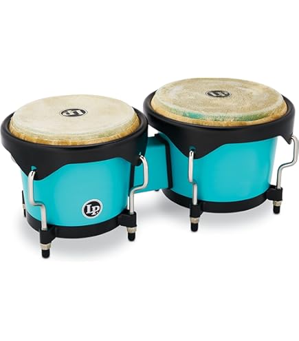Amazon.com: LP Bongos de la serie Performer con herrajes cromados