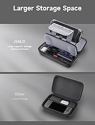 JSAUX Carrying Case Compatible with Steam Deck/ROG