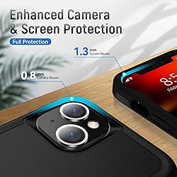 ZOEII Designed for iPhone 13 Case,[Military Grade