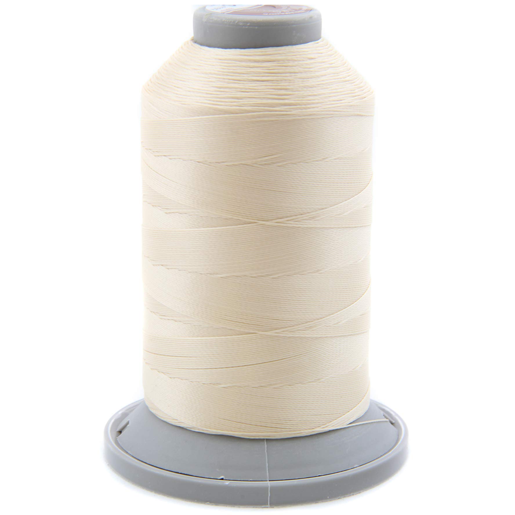 NTS Stitching Sewing Thread 1000 m – Filament Thread for Leather Yarn 20 – Choice of Colours, cream