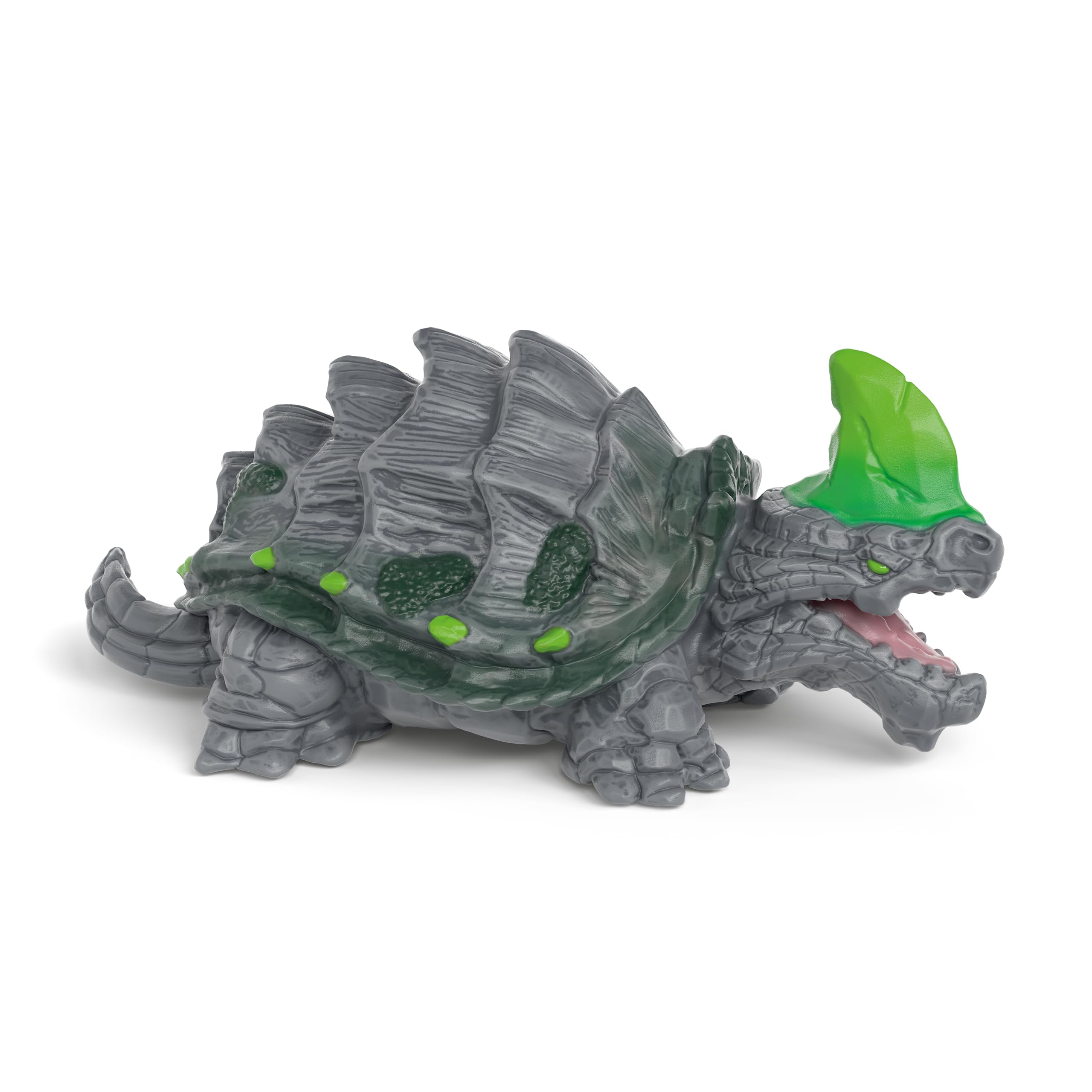 SCHLEICH Eldrador Creatures - Stone Snapper Toy - Snapping Turtle Beast Figure for Boys and Girls - Imaginative Play Fantasy Figurine - Durable Monster Toys for Kids Ages 7+ | 70839