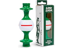 Line Lion Golf Putting Trainer – Premium Putting Alignment Aid for Perfect Start Line, Consistent Roll, and Lower Scores – Co
