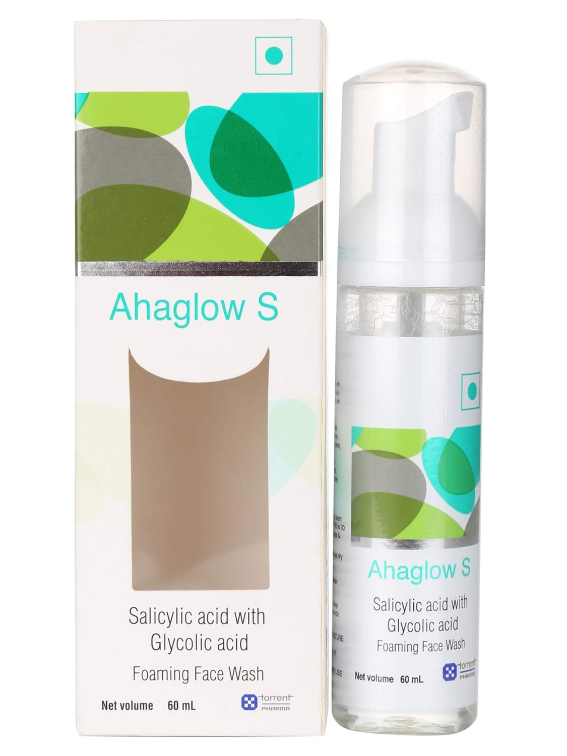 salicylic acid with glycolic acid foaming face wash