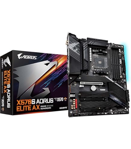 Amazon.com: GIGABYTE X570S AORUS Elite AX (AMD Ryzen 3000/ X570S