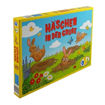 Kinder Brettspiel 'Häschen in der Grube'