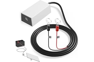 Starlink Mini 12V Battery Adapter with Step Up Converter, Battery O Ring Cable to DC Female 12V-24V to 36V Step Up Booster