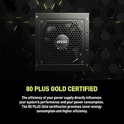 MSI MAG A750GL PCIE 5.1 & ATX 3.1 Gaming Power