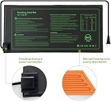 PAIGTEK Seedling Heat Mat 10x20.75 inch for Propagation & Germination view 3