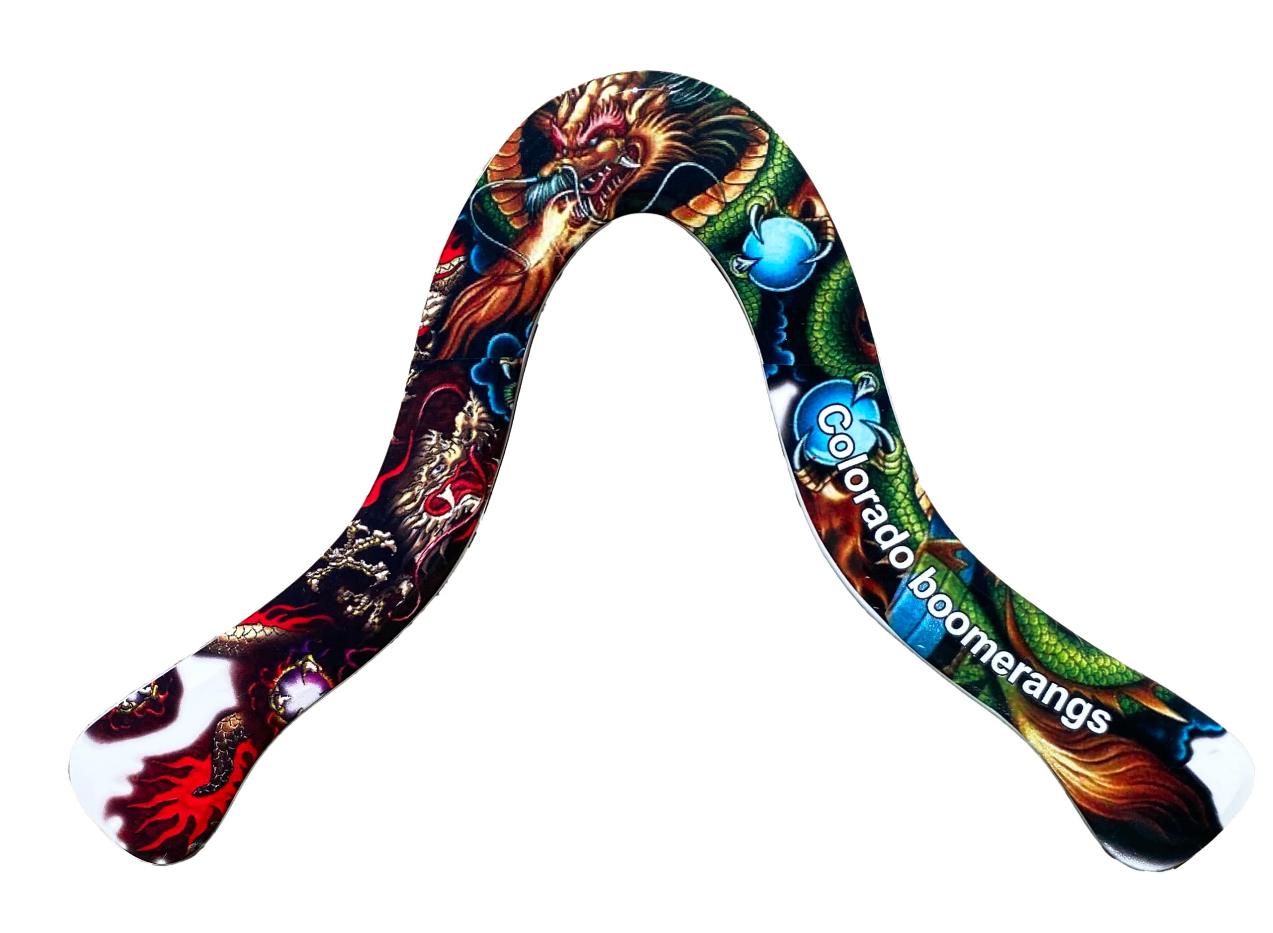 Green Dragon Boomerang - Right Handed