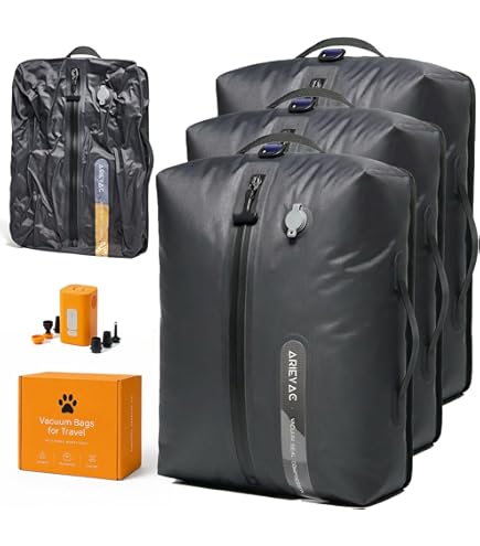 Amazon.com: Ekster Travel Pack Vacuum Kit - Travel Vacuum Bags