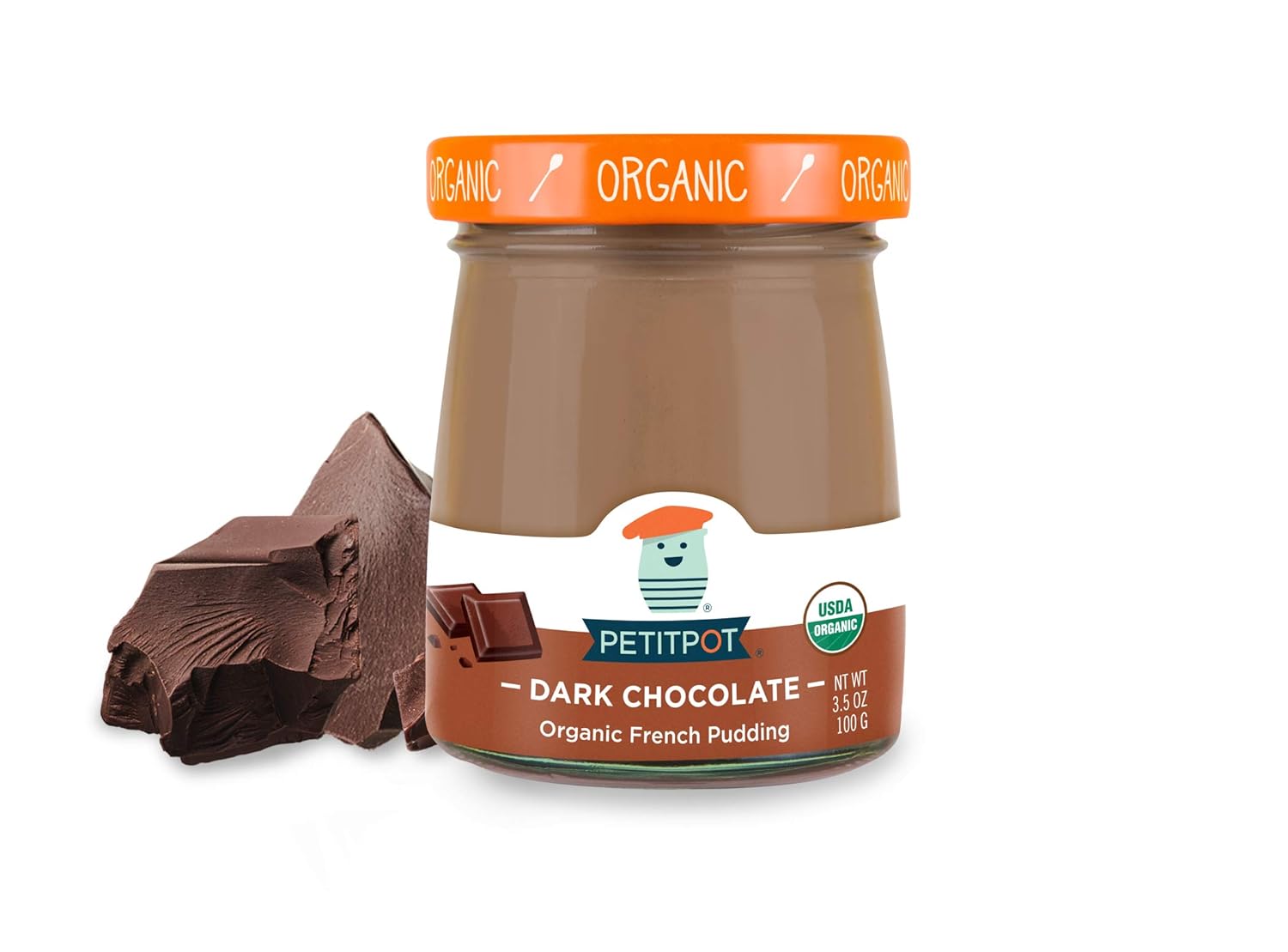 Petit Pot Dark Chocolate French Pudding Organic