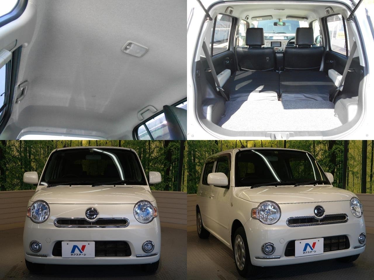Amazon 中古車 頭金10 000円 支払総額1 164 000円 H25年式 ミラココア ココアｘスペシャルコーデ 走行距離 km カラー パールホワイト 車検 平成30年10月 407 スマートキー オートエアコン 黒革調シートカバー アイドリングストップ プライバシーガラス